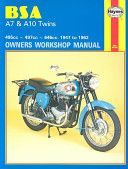 B. S. A. A7 and A10 Twins Owner's Workshop Manual (Clew Jeff)(Paperback)