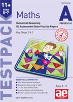 11+ Maths Year 5-7 Testpack A Papers 5-8 - Numerical Reasoning GL Assessment Style Practice Papers (Curran Stephen C.)(Paperback)