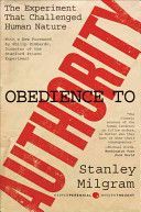 Obedience to Authority - An Experimental View (Milgram Stanley)(Paperback)