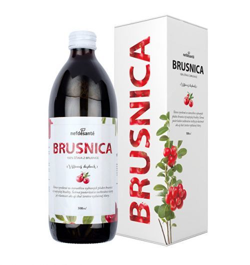 Brusnica - 100% šťava z Brusnice 500 ml