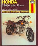 Honda CB650 Fours Owner's Workshop Manual (Meek Martyn)(Paperback)