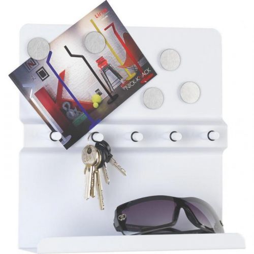 Polička Na Klíče Bílá Carryhome