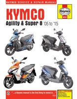 Kymco Agility and Super 8 Service and Repair Manual - 1995 to 2016 (Mather Phil)(Paperback)