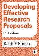 Developing Effective Research Proposals (Punch Keith F.)(Paperback)