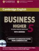 Cambridge English Business 5 Higher Self-study Pack (student's Book with Answers and Audio CD) (Cambridge ESOL)(Mixed media product)