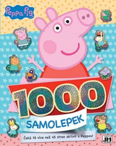 Prasátko Peppa - 1000 Samolepek