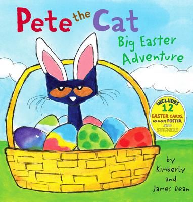 Pete the Cat: Big Easter Adventure [With 12 Easter Cards and Poster] (Dean James)(Pevná vazba)