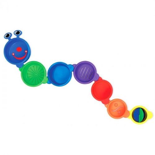 Munchkin Bath Caterpillar Spillers hračka do vody 9 m+ 7 ks