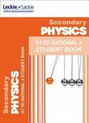 Secondary Physics: S1 to National 4 Student Book (Lee Anna)(Paperback)