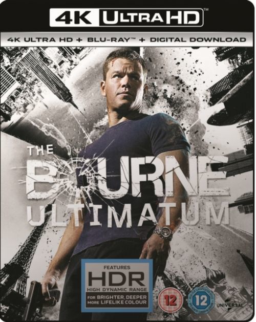 Bourne Ultimatum (Paul Greengrass) (Blu-ray / 4K Ultra HD + Blu-ray + Digital Download)