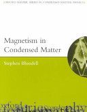 Magnetism in Condensed Matter (Blundell Stephen (Department of Physics University of Oxford))(Paperback)