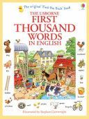 First Thousand Words in English (Amery Heather)(Paperback)