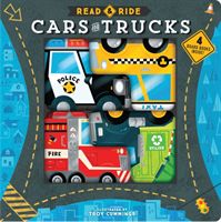 Read & Ride: Cars and Trucks - 4 board books inside!(Board book)