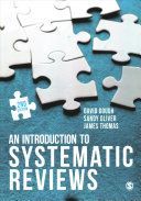 Introduction to Systematic Reviews (Gough David)(Paperback)