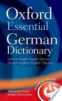 Oxford Essential German Dictionary (Oxford Dictionaries)(Paperback)