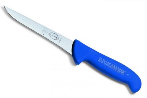 F. Dick - Nůž vykosťovací 15 cm, úzká čepel, modrý