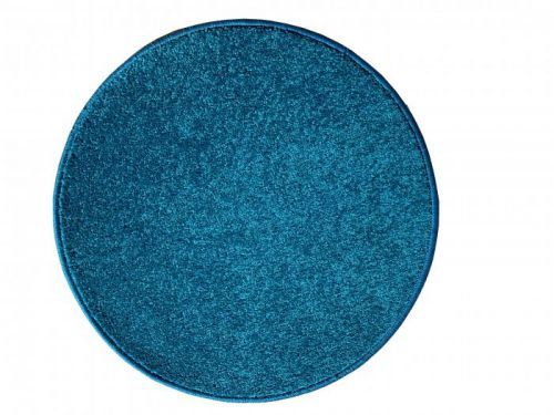 Vopi koberce Kusový koberec Eton Exklusive turkis kruh - 57x57 (průměr) kruh cm Modrá