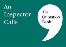 Quotation Bank - An Inspector Calls(Paperback / softback)