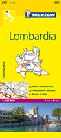 Lombardia (Michelin)(Sheet map, folded)