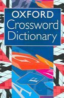 Oxford Crossword Dictionary (Soanes Catherine (u ed))(Paperback)