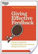 Giving Effective Feedback (Harvard Business Review)(Paperback / softback)