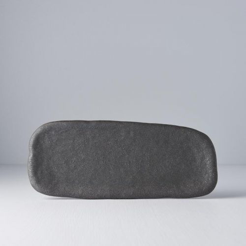 MIJ Servírovací deska Stone Slab černá 29 x 12 cm