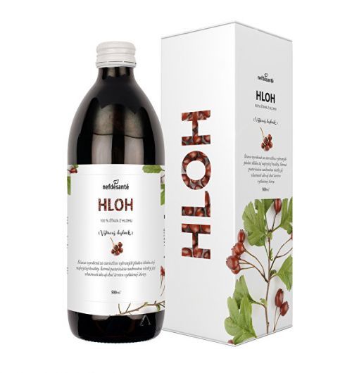 Hloh - 100% šťava z hlohu 500 ml