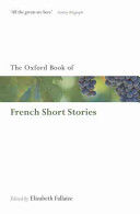Oxford Book of French Short Stories (Fallaize Elizabeth (Fellow in French at St. John's College Oxford))(Paperback)