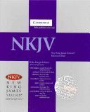 NKJV Wide Margin Reference Bible, Black Calfsplit Leather, Red Letter Text NK744:XRM(Leather / fine binding)