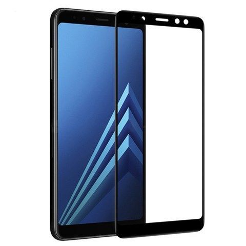 Screen Glass Samsung A530 Galaxy A8 tvrzené sklo 5D Full Face zaoblené černé