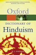 Dictionary of Hinduism (Johnson W. J. (Cardiff University))(Paperback)