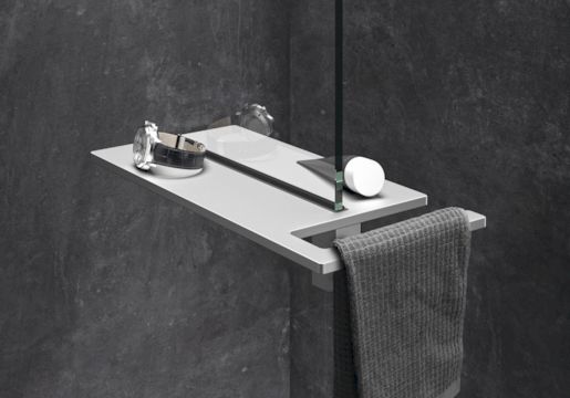 Huppe Select+ Shower Board stříbrná matná (SL2401087)