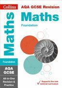 AQA GCSE Maths Foundation Tier - All-In-One Revision and Practice (Collins GCSE)(Paperback)