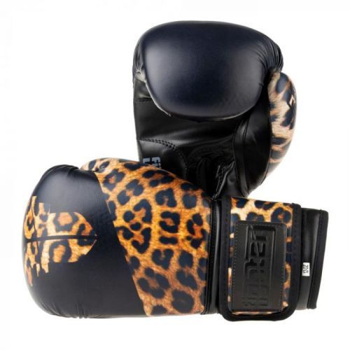 Boxerské rukavice Fighter Jungle Series - leopard mix barev 6