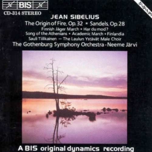 Origin of Fire, The (Jarvi, Goteborgs Symfoniker,tiilikaine) (CD / Album)