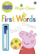 Peppa Pig: Practise with Peppa - Wipe-Clean First Words(Paperback)