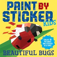 Paint By Sticker Kids: Beautiful Bugs (Workman Publishing)(Paperback)