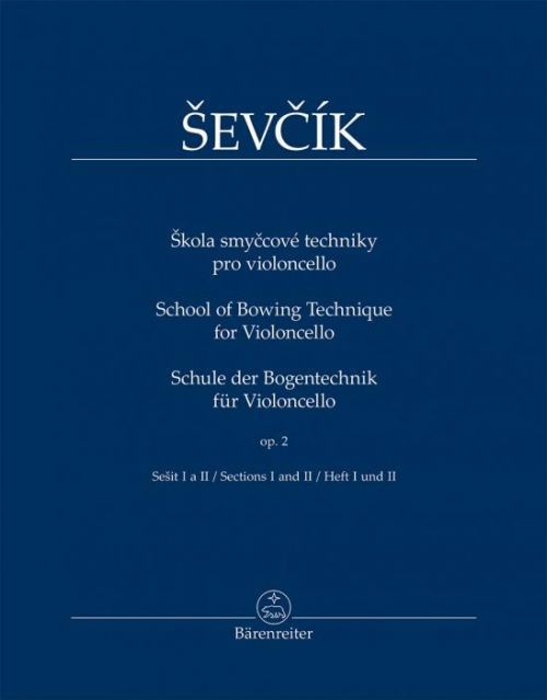 KN Škola smyčcové techniky pro violoncello op. 2, sešit I a II - Otaka