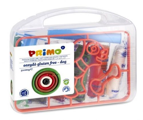Sada modelovacích hmot PRIMO NATUR, 5 x 100g M-2903DOG