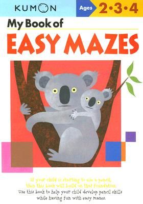 My Book of Easy Mazes: Ages 2-3-4 (Kumon Publishing)(Paperback)