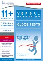 11+ Essentials Verbal Reasoning: Cloze Tests Book 1(Paperback)