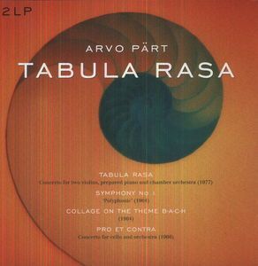 Tabula Rasa (Arvo P) (Vinyl)