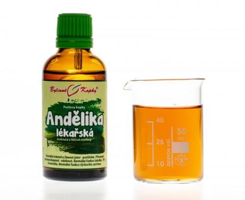 Andělika lékařská - bylinné kapky (tinktura) 50 ml