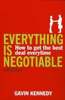 Everything is Negotiable (Kennedy Gavin)(Paperback)