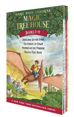 Magic Tree House #1-4 (Osborne Mary Pope)(Boxed Set)