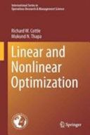Linear and Nonlinear Optimization (Cottle Richard W.)(Pevná vazba)