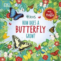 RHS How Does a Butterfly Grow? (Royal Horticultural Society)(Board book)