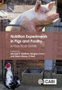 Nutrition Experiments in Pigs and Poultry - A Practical Guide (Choct Mingan)(Pevná vazba)