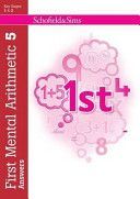 First Mental Arithmetic Answer Book 5 (Montague-Smith Ann)(Paperback)