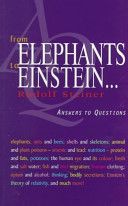 From Elephants to Einstein - Answers to Questions (Steiner Rudolf)(Paperback)